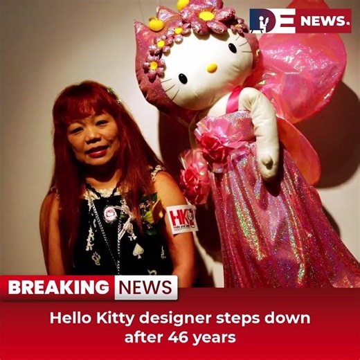 Desitdown News (Hello Kitty designer steps down after 46 years) #desitdown #news