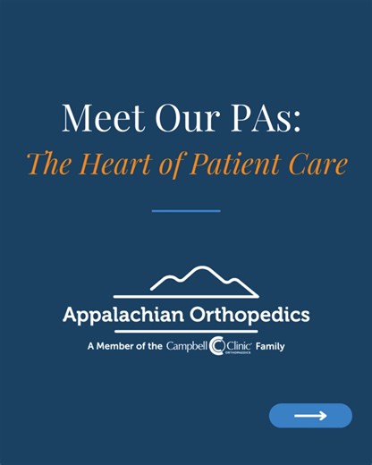 HAPPY PA WEEK! | Physician assistants are more than providers—they’re partners in care. From answering questions and diagnosing conditions to creating treatment plans and guiding recovery, they’re with patients every step of the way. This week, we’re proud to recognize our PAs for their dedication, knowledge, and compassion. Thank you for the countless ways you care for our patients and community! 💙 | Appalachian Orthopedics & Neurosurgery