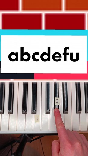 Gayle - abcdefu super easy piano tutorial #abcdefu #piano #pianotutorialspopularsongs #pianotutorial #gayle