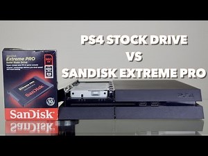 SanDisk Extreme Pro SSD in a PS4 | Hard Drive Speed Test