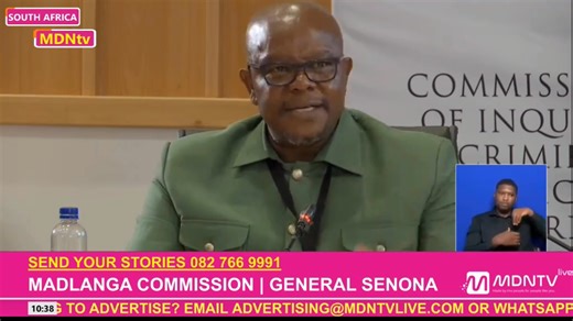 Major General Lesetja Senona refuses to answer whether his wife is related to Vusimuzi “Cat” Matlala, after noting that they share the same surname. | MDN News