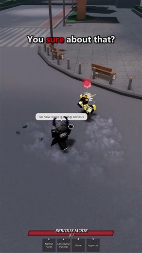 i showed him true power...