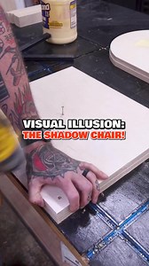 8.9K views · 50 reactions | The Shadow Chair #OpticalIllusions #DIYMagic #FurnitureDesign #IllusionChairs #CreativeBuilds #MindBending #CraftingJoy #MagicInFurniture #VisualTricks #ArtOfIllusion | Jonny Builds | Facebook