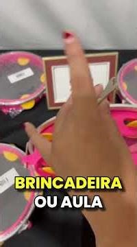 Pandeiro Infantil Luen Batuka 8” Rosa | Iniciação Musical