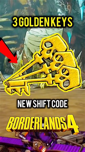 New SHiFT Code for 3 Golden Keys in Borderlands 4 Redeem Quick 🔑