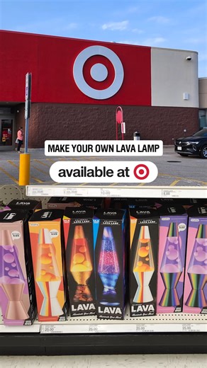 Chill out and get creative with all your favorite groovy LAVA® Lamps!🌈🕯️ Did you know that LAVA and Make-Your-Own LAVA® Lamp kits are now available at Target and your go-to local retailers?😱🎯 #LAVALamp #LAVALampOfficial #LocalRetailers #Schylling #SchyllingToys #MakeYourOwnLAVALampKit #Target | Lava Lamp