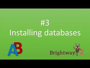 03 Installing databases