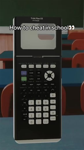 How to cheat in school