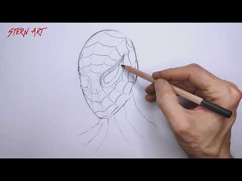 how to draw spiderman ,spiderman malen,wie zeichnet man spider man .how to draw spider man easy