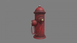 Fire Hydrant - 3D model by devangarcia13