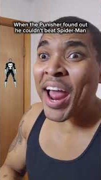 What was Frank thinking 🤔 #funnyshorts #spiderman #punisher #marvelcomics #viralshorts #skit