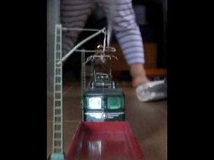 Sparking at the Pantograph : Marklin HO with onboard camera