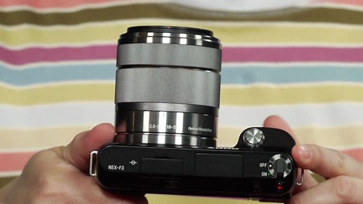 Sony Alpha NEX-F3 hands-on - Video