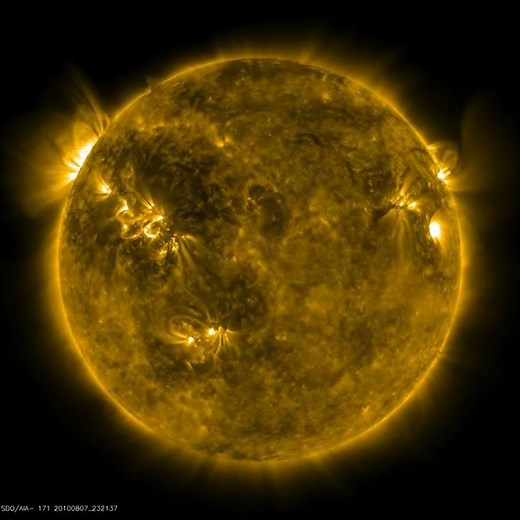 M-Class Solar Flare Erupts