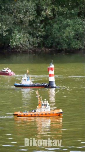 26K views · 844 reactions | Push the lighthouse Schiffsmodellclub Bremen #rc #rcboats #rcmodel | RC Scale Boats | Facebook