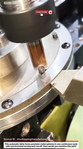 Automatic Spherical Turning | How Precision Metal Balls Are Made