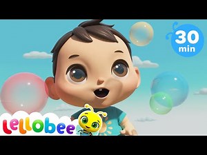 Learn Colors of the Rainbow - Colors Song | Lellobee Nursery Rhymes & Kids Songs