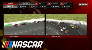 Lowe holds off Olat for the eNASCAR victory at Kansas