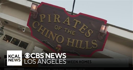 A Chino Hills neighborhood gets into the Halloween spirit