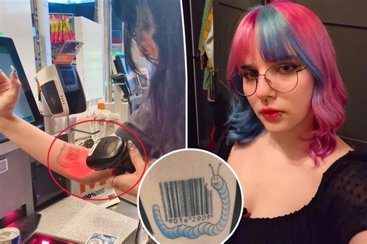 I love Red Bull so much I got a barcode tattoo — it even scans at the grocery checkout