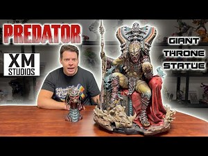 GIANT KING PREDATOR on Throne Statue Review from XM Studios