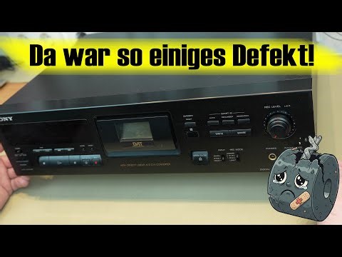 Sony DAT: Expensive spare parts – Is it still worth it? | DTC-790 revival