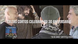 Celtas Cortos celebran su 30 aniversario Un clásico del pop español Recuerda sus mejores canciones y escucha las nuevas grabaciones de sus éxitos con artistas invitados Fito, Mikel Izal, Kutxi Marea, Pulpul Ska-P, Rozalén y Mäbu A la venta en 3CD y LP CD Canciones que nunca se irán | Celtas Cortos