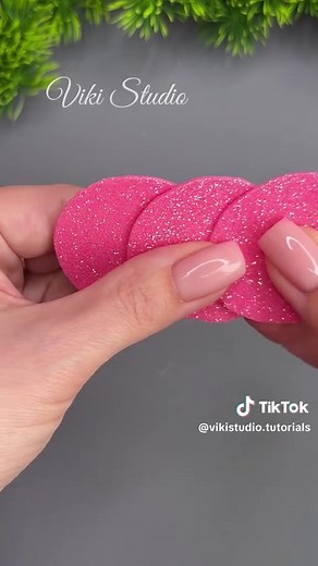 DIY Amazing Flowers with Glitter Foam Sheet