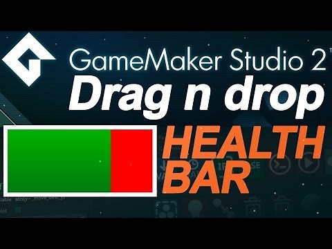 Game maker studio 2 : drag and drop tutorial - Healthbar (DnD)