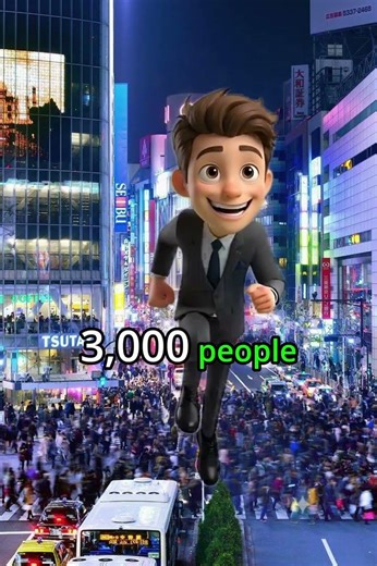 Mad Rush at Shibuya Crossing #japan #Shibuya #Tokyo #ShibuyaCrossing