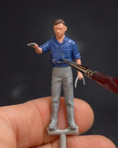 445K views · 1.2K reactions | A Miniature Man Painting a Fence Red | DIY & Crafts | Facebook