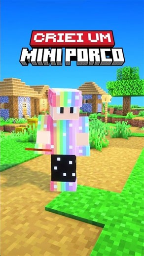 Can you ride a mini pig in Minecraft?