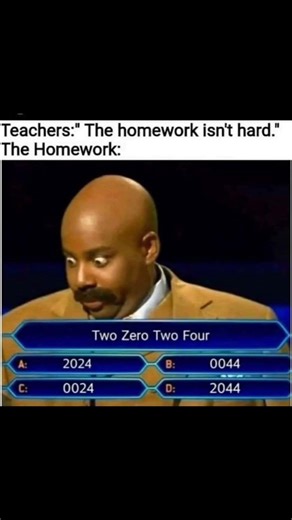 Teacher Said Easy… Homework Be Like 💀😂