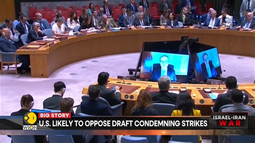 4.5K views · 69 reactions | UN Security Council meets on Israel-Iran war: US likely to oppose draft condemning strikes Jyotsna Kumar reports | WION | Facebook