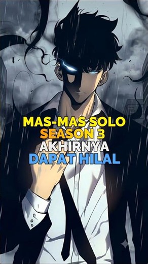 Solo Leveling Season 3 Is in the Works🔥 #sololeveling #sungjinwoo