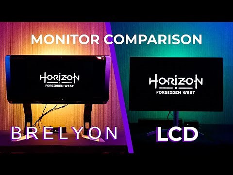 Forbidden West on 8K multi-focal display: BRELYON URE vs Traditional 4K Monitor