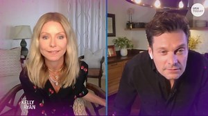Kelly Ripa gets teary-eyed about quarantining with her family