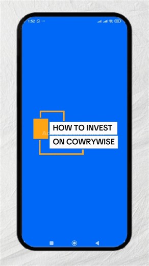 How to Invest on Cowrywise App #investing #investment