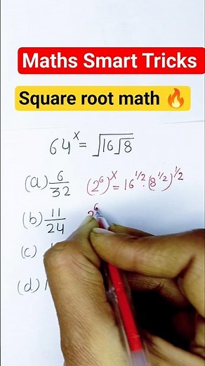 Square root math 🔥