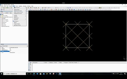 Materials Studio视频教程---硅的孪晶界面搭建
