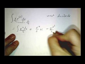 Integration by substitution