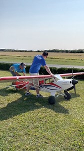 The DLE-222 4-cylinder engine provides an epic soundtrack for David Payne's Hangar 9 CubCrafters Carbon Cub FX-3 in action! #hangar9 #cubcrafters #carboncubfx3 #rc #rcairplane #horizonhobby | Horizon Hobby