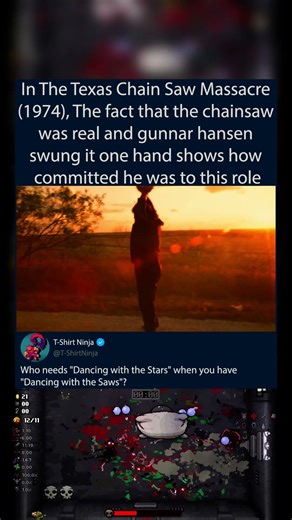 In The Texas Chain Saw Massacre (1974), The fact that the chainsaw