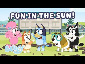 Bluey's Fun Day in the Sun with Friends! ☀️ 💙 | 30 MINUTES | Fun and Games | Bluey - Videos For Kids