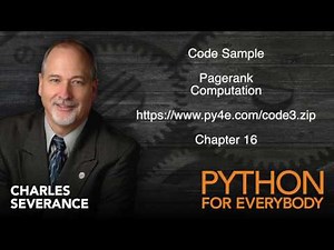 Worked Example: Page Rank - Computation (Chapter 16)
