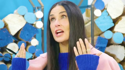 Watch Demi Moore, Iconic Screen Crier, Summon Tears On Command