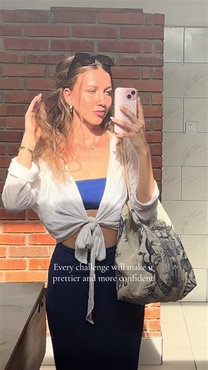 Every challenge will make u prettier and more confident