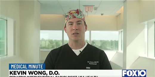 USA Health’s Dr. Kevin Wong discusses pediatric interventional radiology