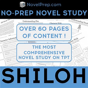 Shiloh by Phyllis Reynolds Naylor Novel Study – No Prep!