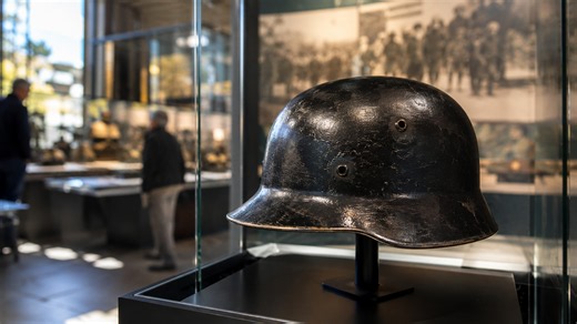 The SS helmet that survived Hitler's collapse